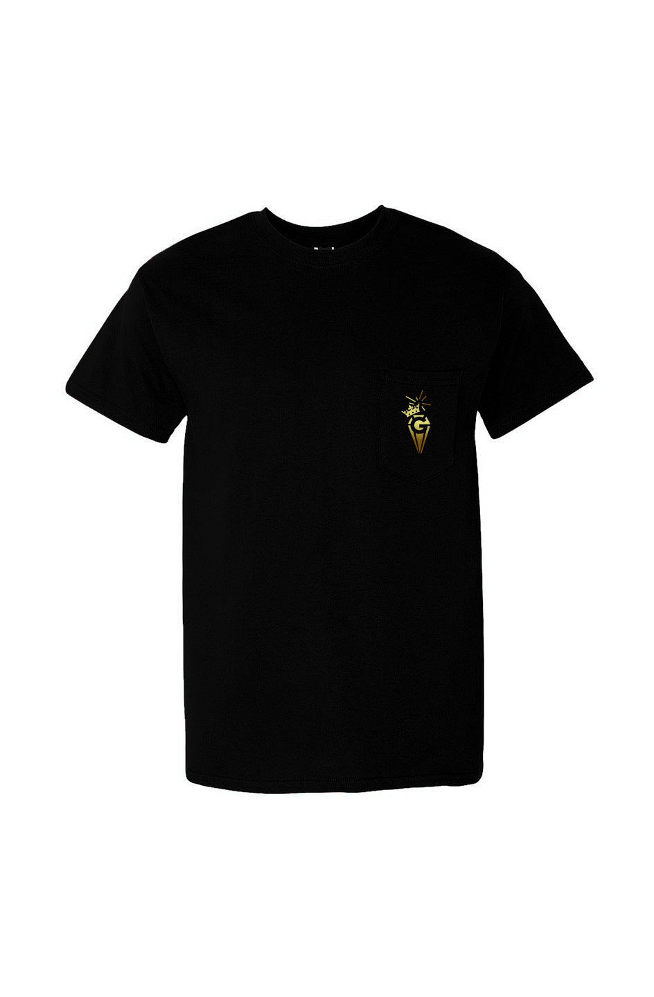 Glamire Pocket T-Shirt Black