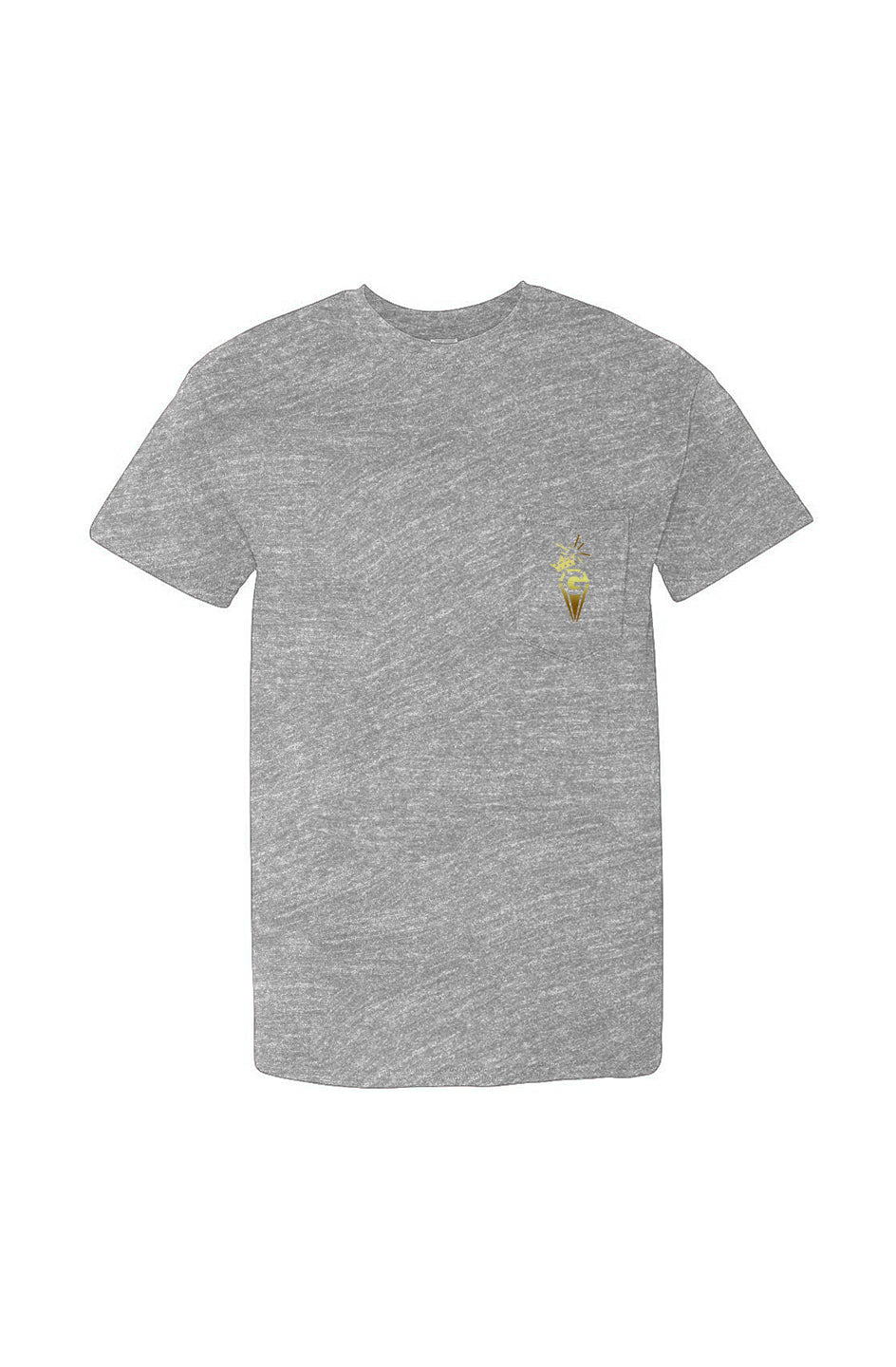 Glamire Pocket T-Shirt Gray