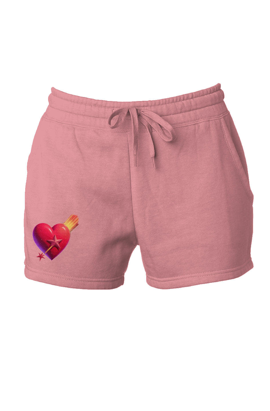 Women's Heartful Cali Wave Wash Short (Rose)