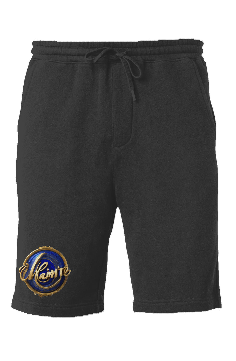 Glamire Midweight Fleece Shorts (Black)