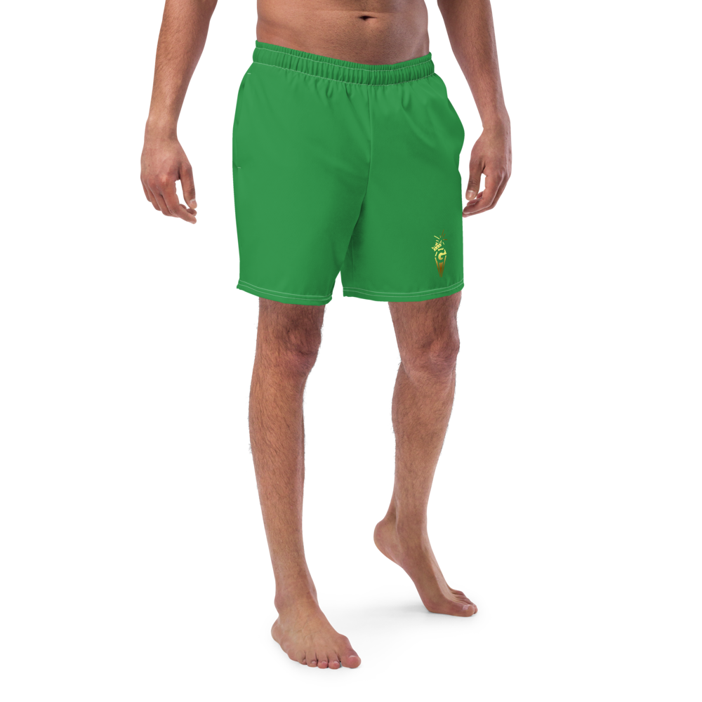 Glamire Recycled Swim Trunks Green